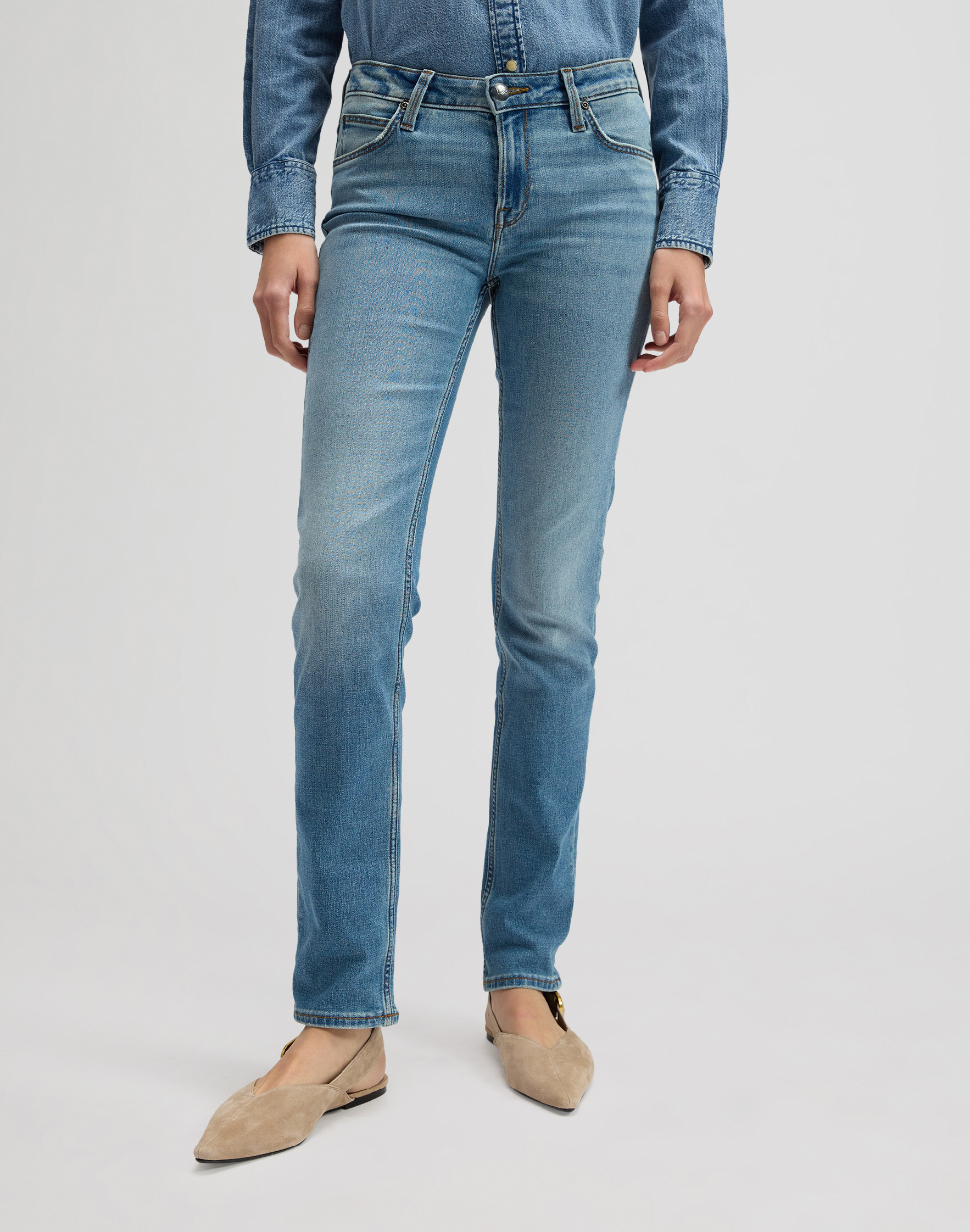 Dámské džíny LEE 112376638 ELLY Air Flow Velikost Pas/Délka: 27/33