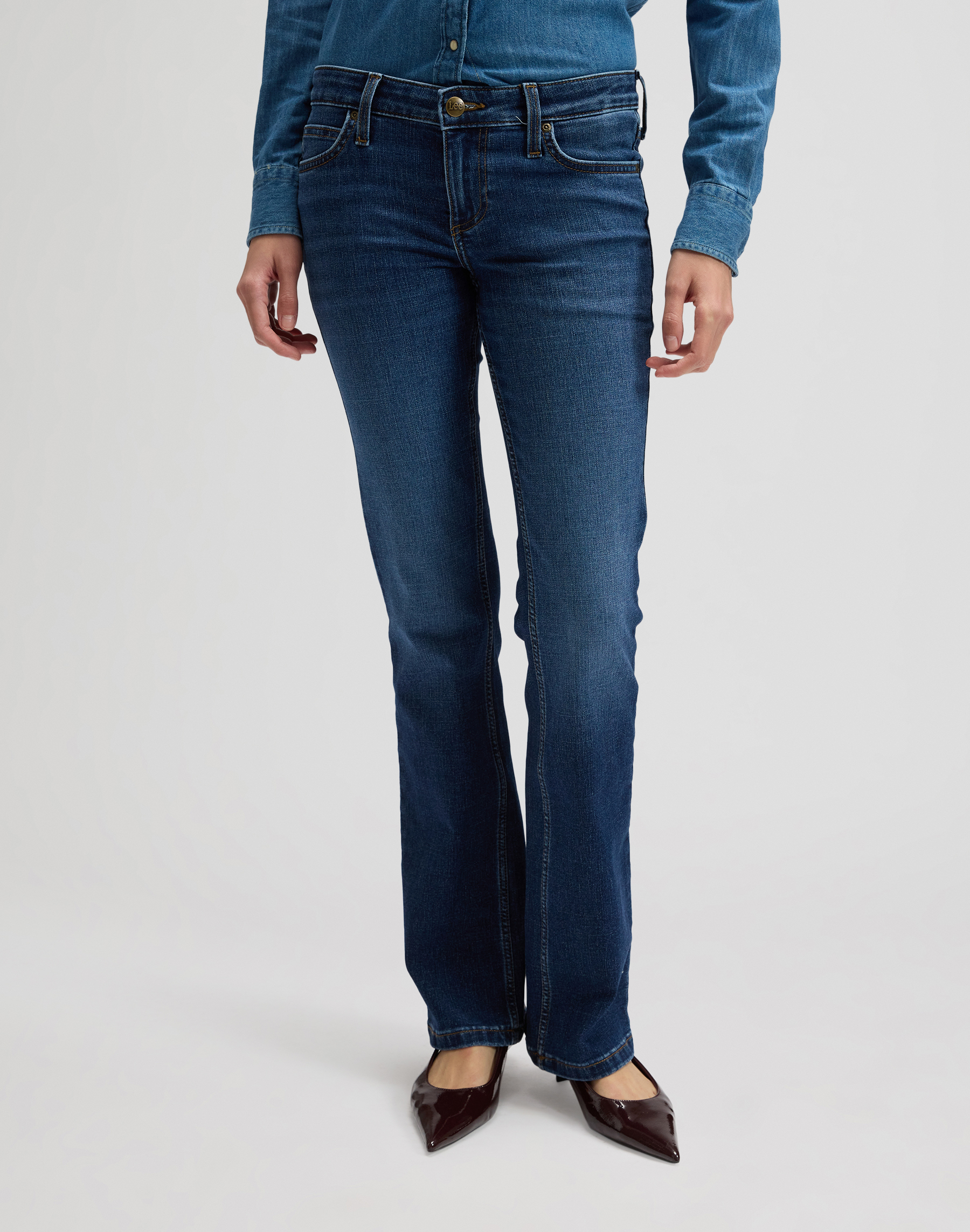 Dámské džíny LEE 112376711 JESSICA Love Deeper Velikost Pas/Délka: 30/31