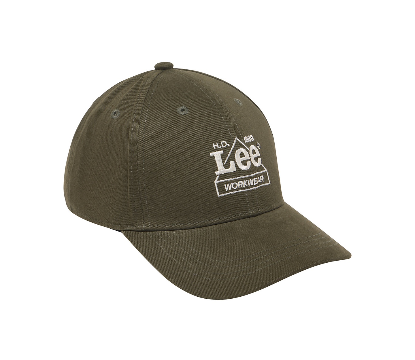 Kšiltovka LEE 112377729 WW EMBROIDERY CAP Oak Moss Univerzální velikost: jedna velikost
