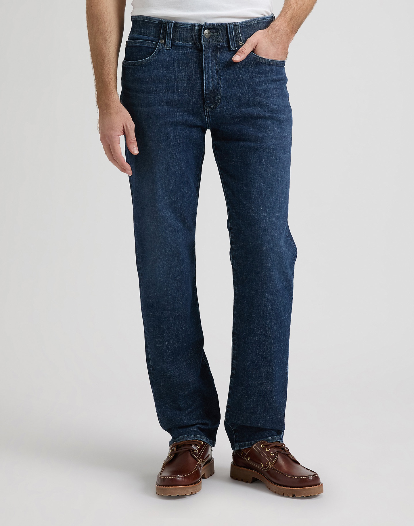 Pánské džíny LEE 112378733 STRAIGHT FIT XM Blithe Velikost Pas/Délka: 33/34