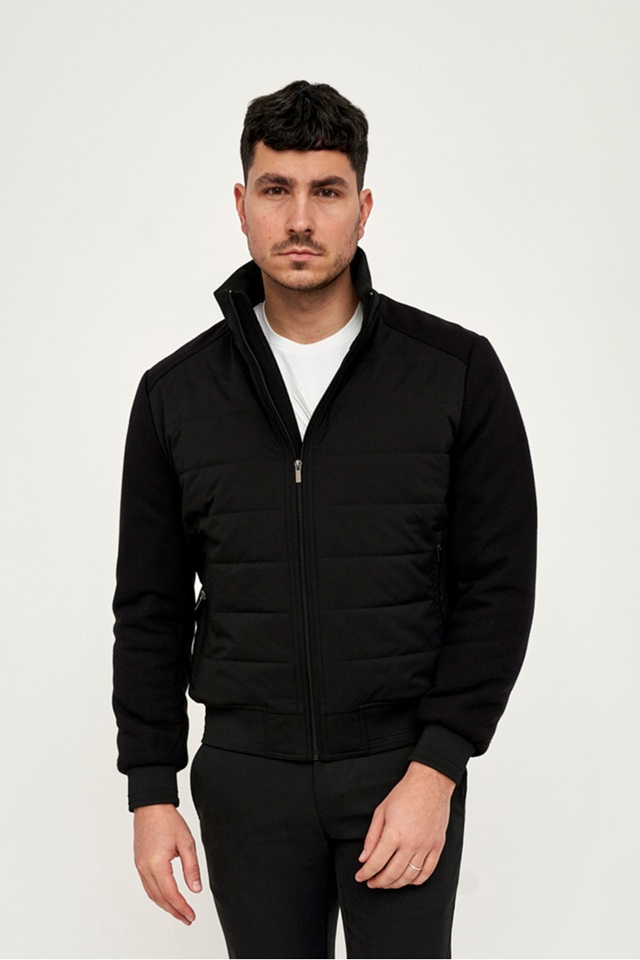 Pánská bunda VILLARO by MMER Black Velikost: L