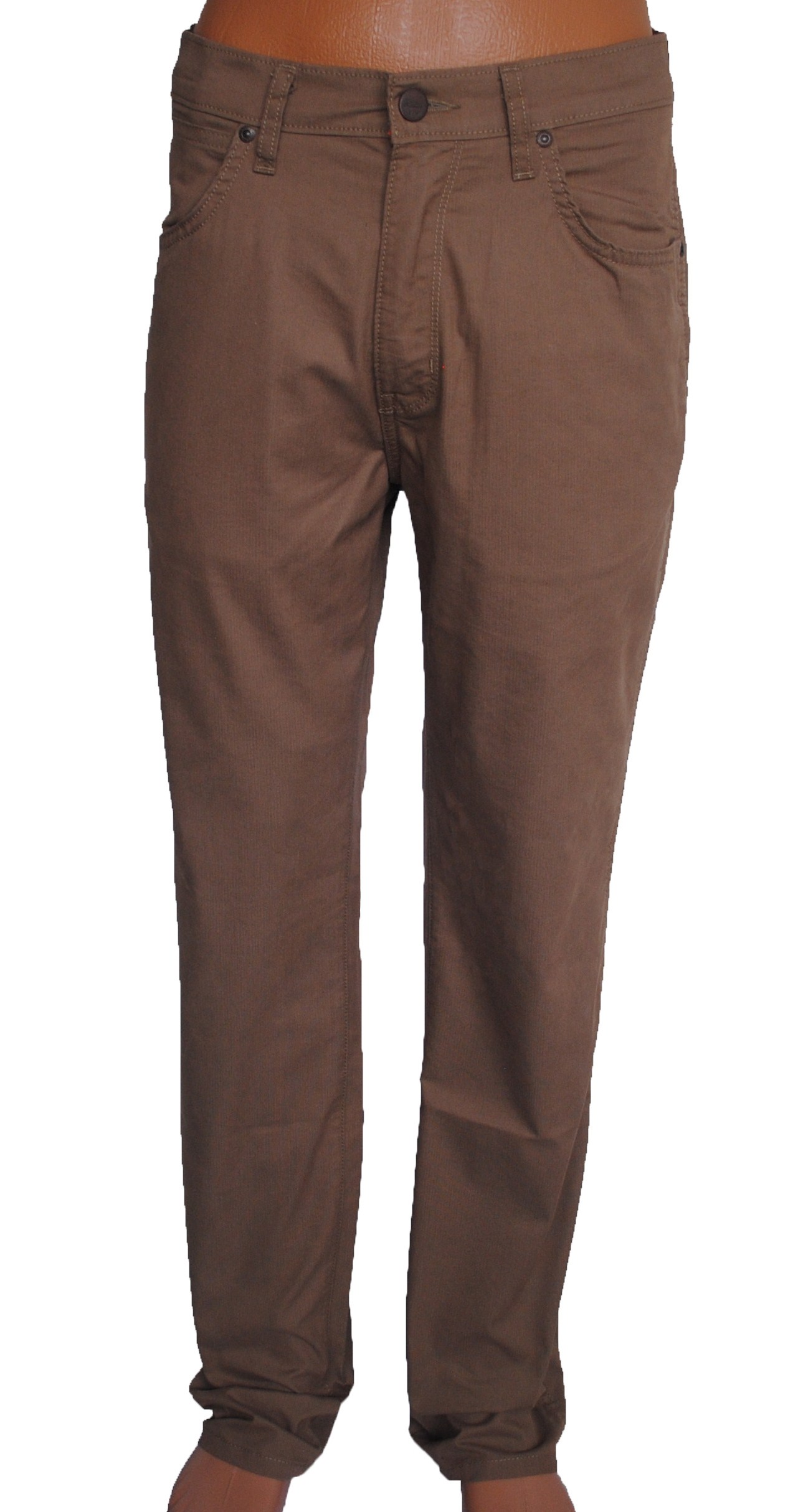 Pánské kalhoty WRANGLER W12OV9178 ARIZONA STRETCH COOLMAX Safari khaki Velikost Pas/Délka: 32/34