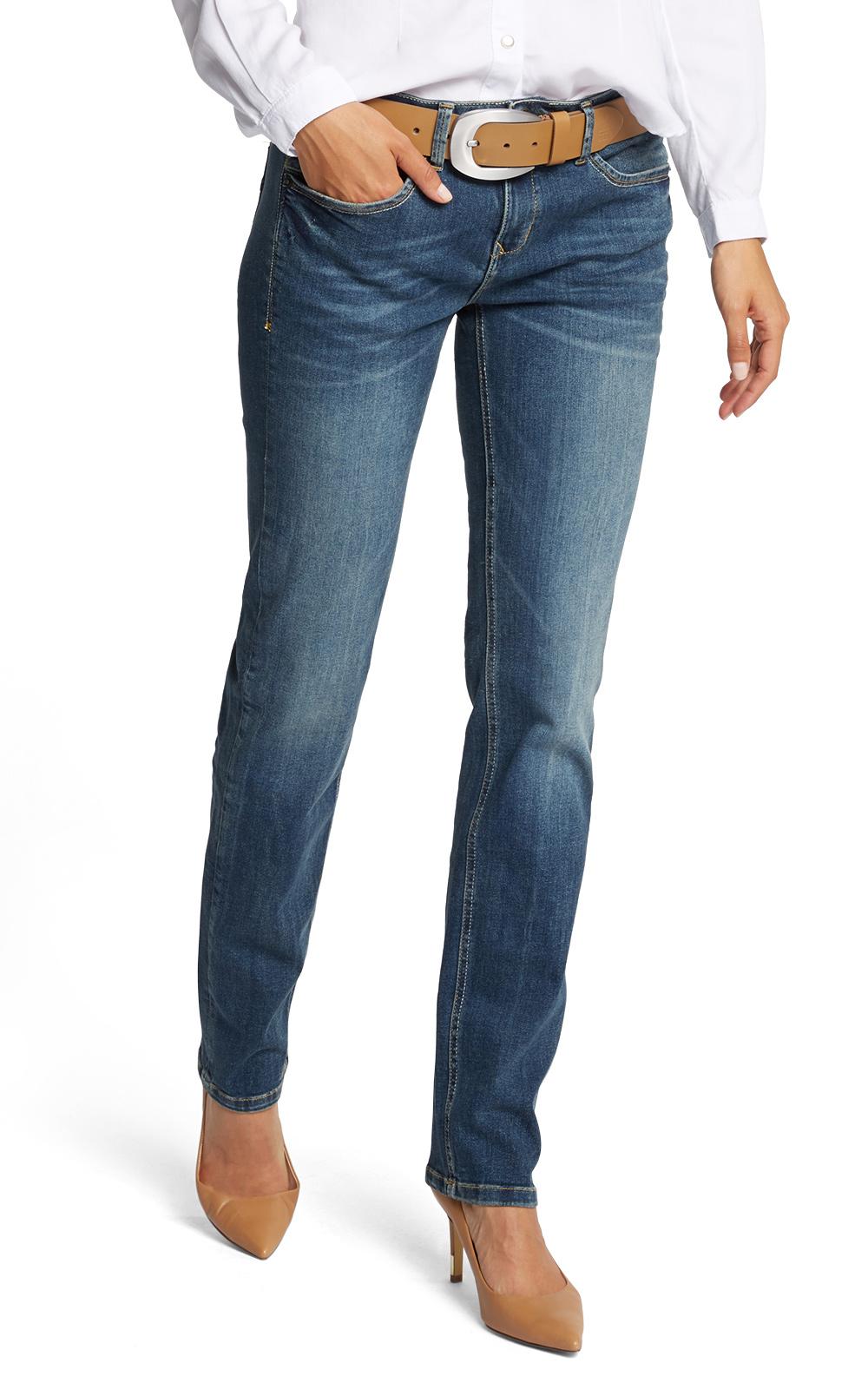 Dámské JEANS H.I.S 100595 SAMANTHA STRETCH Honest Blue Wash Velikost Pas/Délka HIS: 34/31