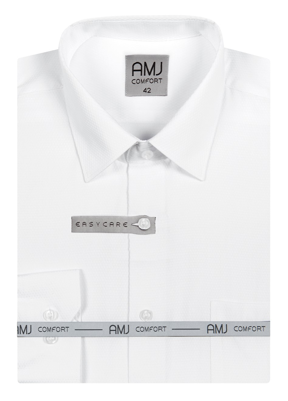 Pánská košile dlouhý rukáv AMJ VDB 1154 Classic Comfort Velikost: 45