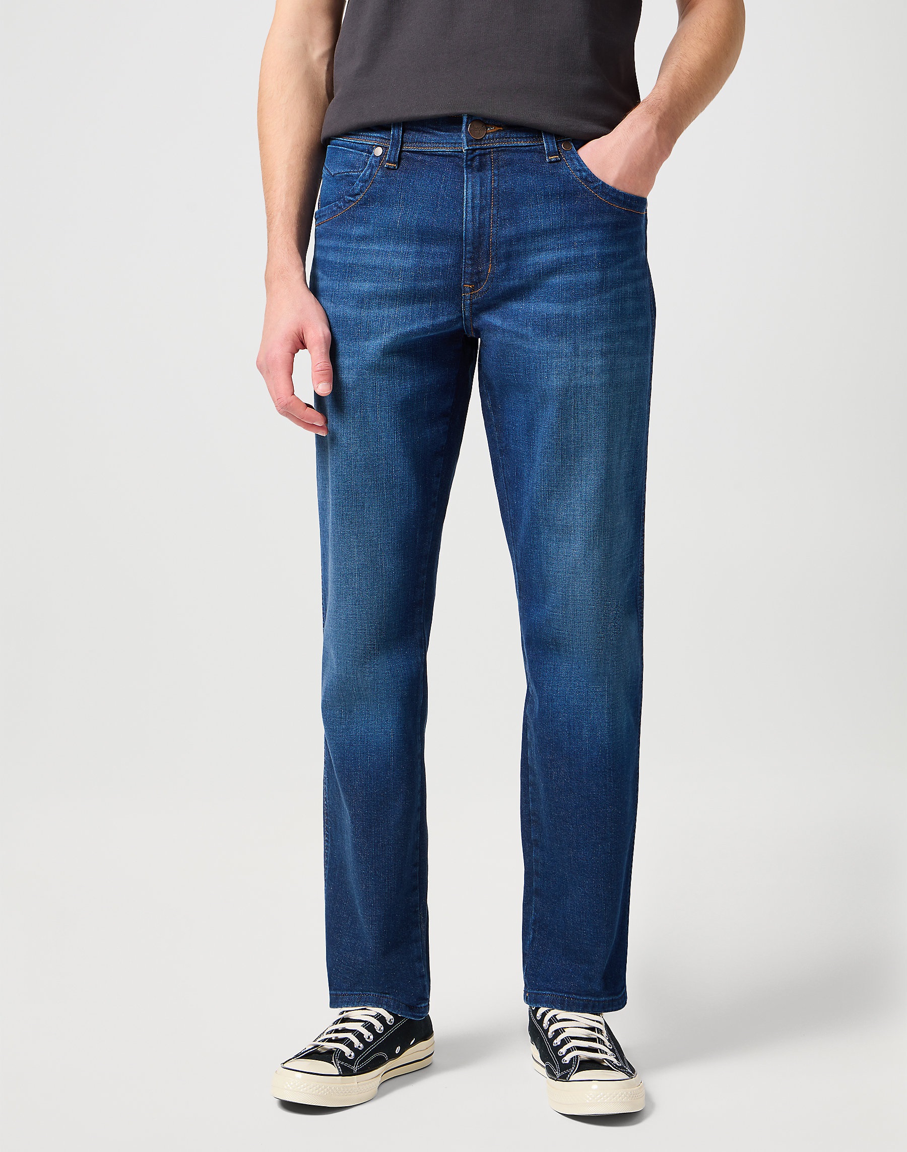 Pánské džíny WRANGLER W1219237W TEXAS STRETCH Night Break Velikost Pas/Délka: 34/36