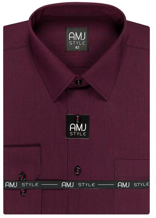 Pánská košile dlouhý rukáv AMJ VD 864 Classic Style Velikost: 39