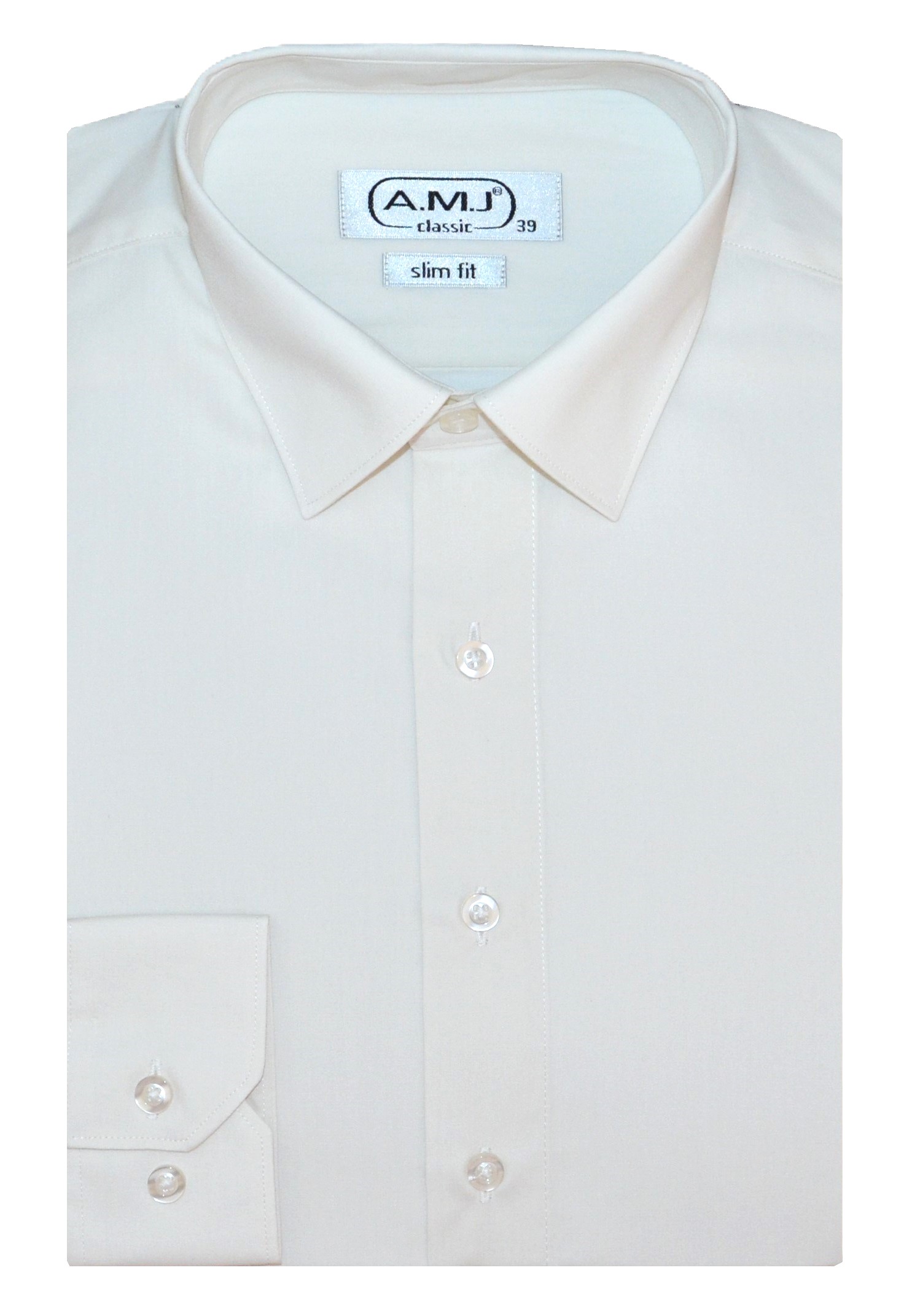 Pánská košile krátký rukáv AMJ JK 016 Classic Style Velikost: 40