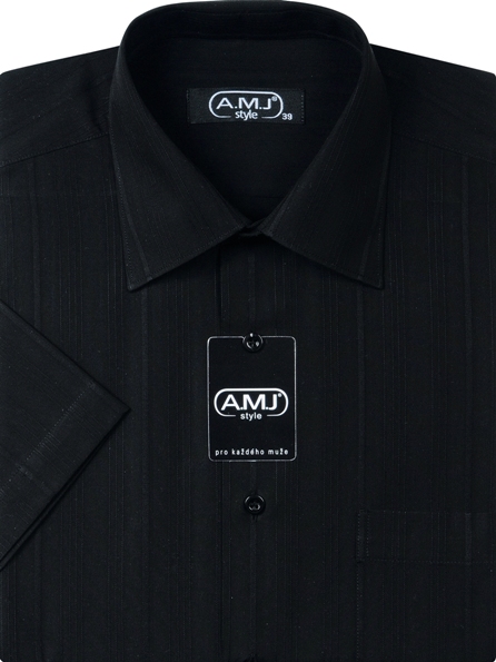Pánská košile krátký rukáv AMJ VK 425 Classic Style Velikost: 39