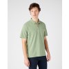 Pánská polokošile WRANGLER W7H5EIX45 OVERDYE POLO Dusty Olive