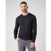 Pánský svetr WRANGLER W8A02PX06 112343091 CREWNECK KNIT Dark Grey Mele