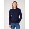 Pánský svetr WRANGLER W8A02PX35 112343109 CREWNECK KNIT Navy