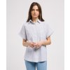 Dámská košile krátký rukáv LEE 112351246 SS LOOSE UTILITY SHIRT Nautical Blue