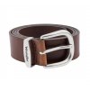 Kožený opasek WRANGLER 112352692 EASY BELT Brown