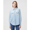 Dámská košile WRANGLER 112351961 REGULAR SHIRT Blue Grammer