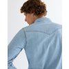 Pánská džínová košile WRANGLER 112378126 WESTERN SHIRT Riverbank