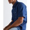 Pánská džínová košile krátký rukáv WRANGLER 112378127 SS WESTERN SHIRT Caroline Creek