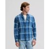 Pánská košile LEE 112376567 CLEAN WESTERN SHIRT Indigo Plaid