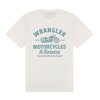 Pánské tričko WRANGLER 112377951 AMERICANA TEE Worn White