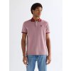 Pánská POLOKOŠILE WRANGLER 112377998 REFINED POLO SHIRT Ruby Wine