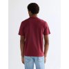 Pánské tričko WRANGLER 112377953 AMERICANA TEE Ruby Wine