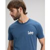 Pánské tričko LEE 112376431 MEDIUM WOBBLY LEE TEE Academy Blue