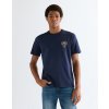 Pánské tričko WRANGLER 112377984 SMALL AMERICANA TEE Navy