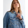 Dámská džínová BUNDA WRANGLER 112378319 WESTERN JACKET Light Denim