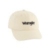 Kšiltovka WRANGLER 112378792 LOGO CAP Ecru
