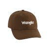 Kšiltovka WRANGLER 112378793 LOGO CAP Brown
