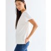 Dámské tričko WRANGLER 112378066 V NECK Bright White