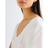 Dámské tričko WRANGLER 112378066 V NECK Bright White