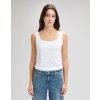 Dámské tílko LEE 112377000 SQUARE NECK TANK Bright White