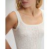 Dámské pletené tílko LEE 112379275 KNITTED TANK Ecru