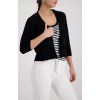 Dámský kardigan MONARI 410915 999 Black Happy Hour Jacket Stricküberwurf Basic