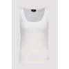 Dámské vroubkované tílko MONARI 410751 105 Cream Basic Top