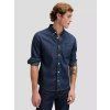 Pánská džínová košile LEE 112370702 LEE BUTTON DOWN Rinse