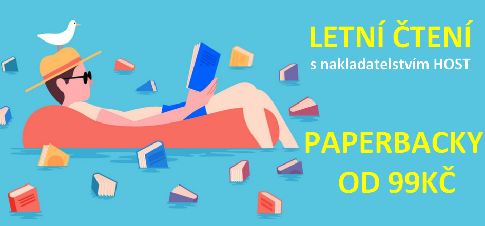 Letní čtení HOST - ceny od 99Kč na paperbacky nakladatelství HOST