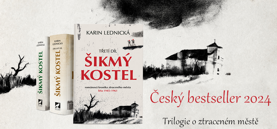 Série Šikmý kostel Karin Lednické získala ocenění Bestseller roku 2024