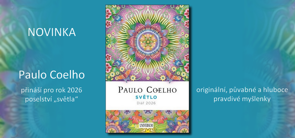 Paulo Coelho 2026 Světlo Diář pro rok 2026 s oblíbenými citáty