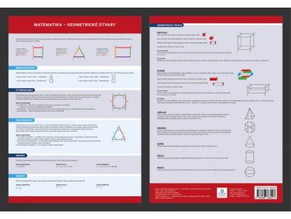 Přehledová tabulka učiva Geometrie - geometrické útvary a tělesa