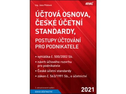 Účtová osnova, České účetní standardy 2021
