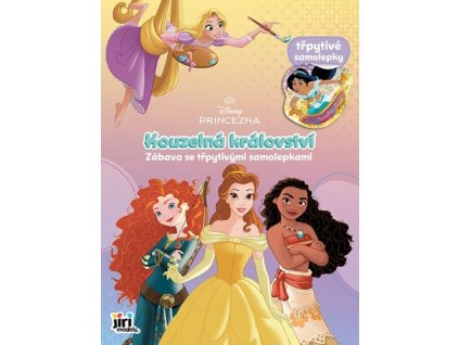Zábava se třpytivými samolepkami Disney Princezny