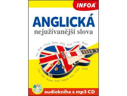 Anglická nejužívanější slova Audiokniha s mp3 CD