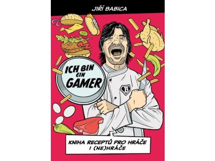 Komiksová kuchařka Ich bin ein gamer