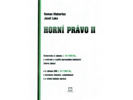 Horní právo II