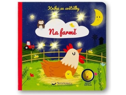 Kniha se světélky Na farmě