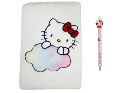 Hello Kitty set zápisníku a propisky Sanrio