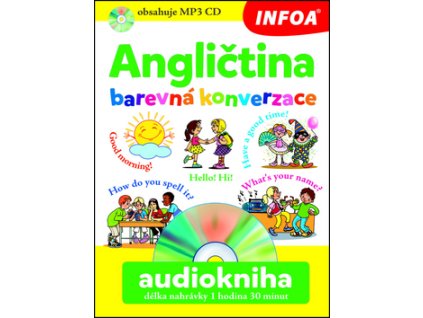 Angličtina barevná konverzace Audiokniha délka nahrávky 2 hodiny