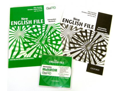 New English file intermediate Workbook key + CD-ROM pack