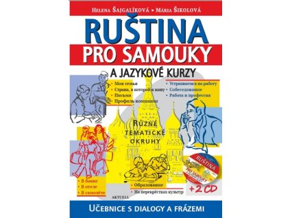 Ruština pro samouky a jazykové kurzy + 2 CD